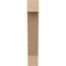 Ekena Millwork 6"W x 12"D x 36"H Thin Burlington Rough Cedar Woodgrain TimberThane Corbel, Primed Tan CORUR06X12X36BURRCPR - alternate 2